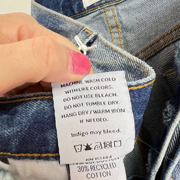 NWT Free People Boyish By Her Billy Women's Size 27 High Rise Skinny Jeans Denim - Picture 14 of 16